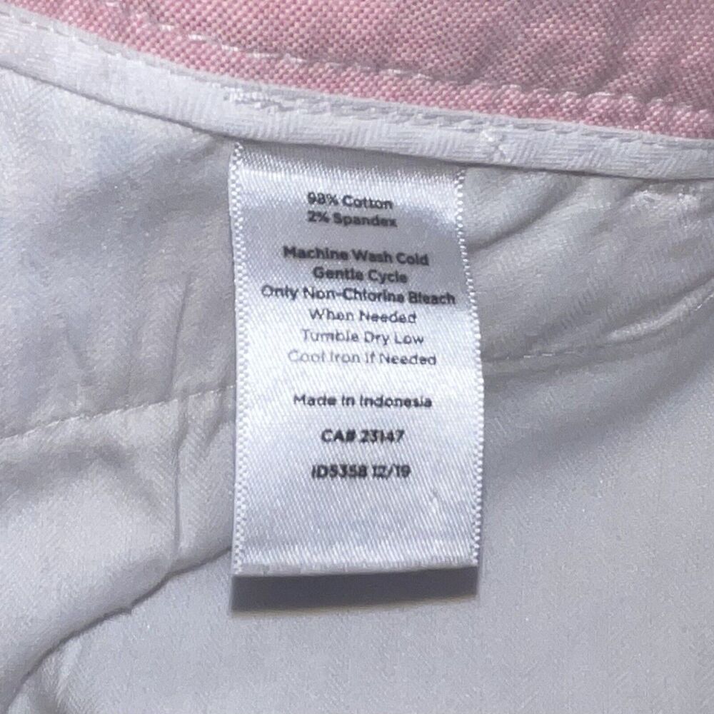 Talbots Perfect Crop Curvy Pants Pineapple Tropical - Picture 8 of 9